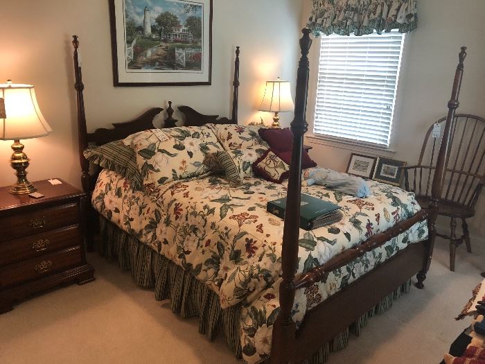 Sumter Furniture Four Poster Full Size Bed