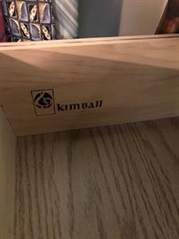 KIMBALL CHEST OF DRAWERS