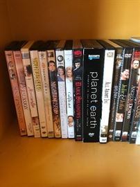 COLLECTION OF DVDS