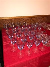 BLUE STEMWARE