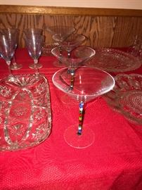 GLASSWARE AND CRYSTAL