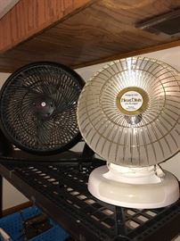 FANS AND HEAT-DISH
