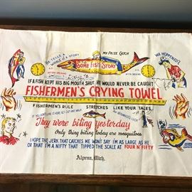 FISHERMEN'S CRYING TOWEL