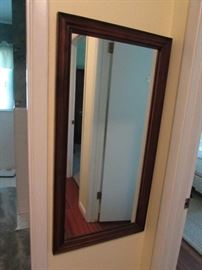 Large Mahogany mirror