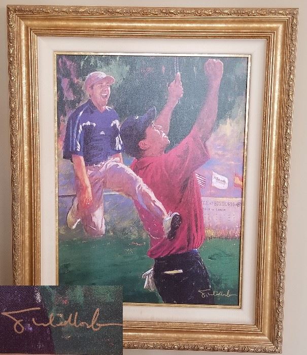 Tiger Woods Framed Art Print