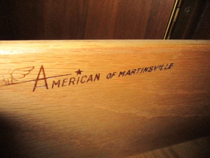 MID-CENTURY MODERN AMERICAN OF MARTINSVILLE BEDROOM SUITE