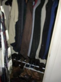 MEN'S CLOTHING AND SHOES