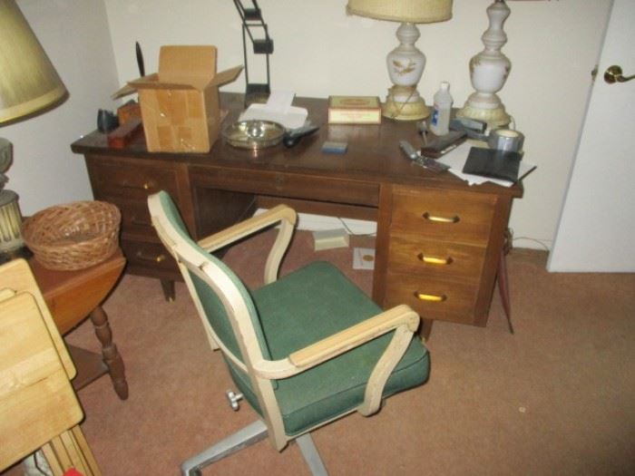 MID-CENTURY DESK AND MORE