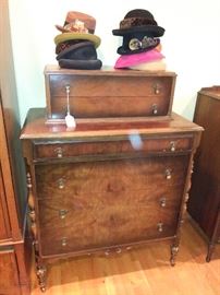 Antique Chest On Chest on Wheels