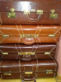 Vintage Collectable Suitcases very good condition