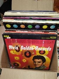 Unbelievable Collection of ELVIS Magazines and rare 8mm movies of his shows plus over 20 Elvis vinyl LP's    