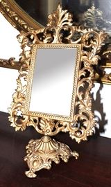 Gold mirror 