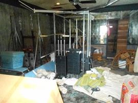 complete gym   as you can see we have not set this room up yet