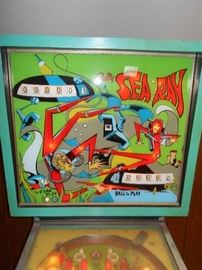 Pinball machine  Sea Ray