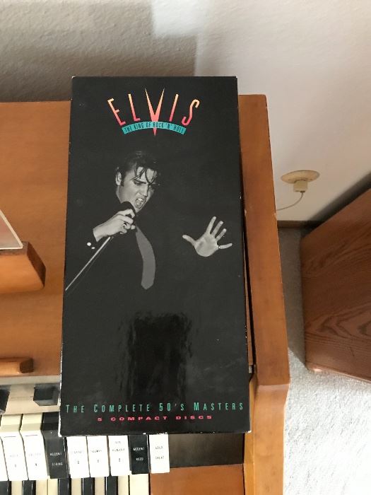THE COMPLETE 50'S MASTERS ELVIS CD'S