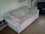 Light Wash Blue Jean Sofa