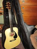NEW! Yamaha Acoustic Guitar With Case Stand & Tuner Accessories