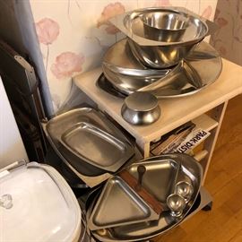 Huge Selection MidCentury Stainless Steel