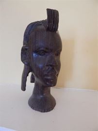 African bust