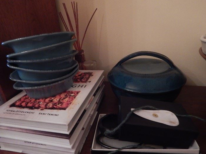Pottery, cookbooks and more.
