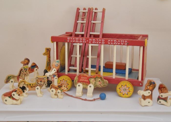 Vintage Fisher Price Circus Toy
