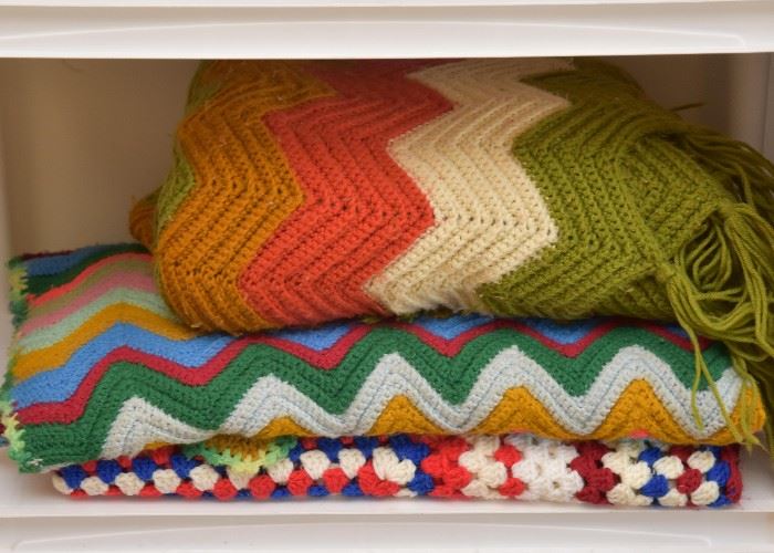 Vintage Crochet Afghans