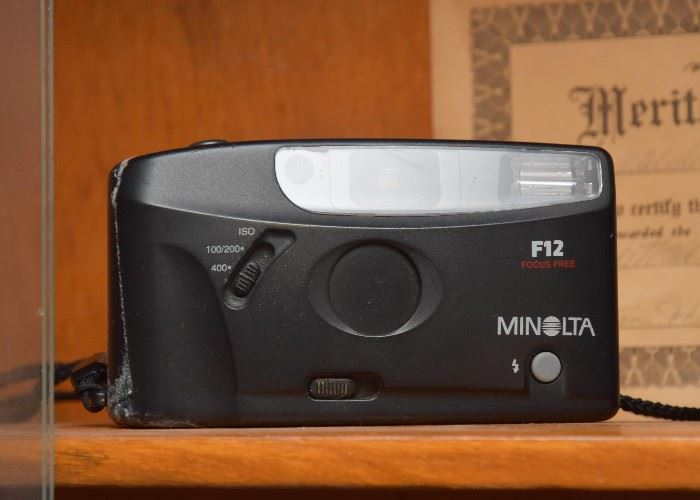 Vintage Minolta F12 Camera