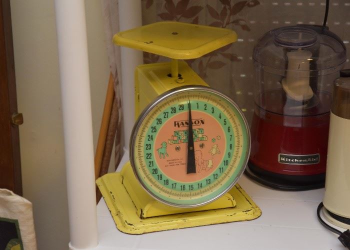 Vintage Baby Scale