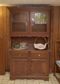 Vintage Country Style China Cabinet