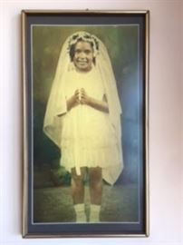 Photo - First Communion, Gloria Sylvester Bennett