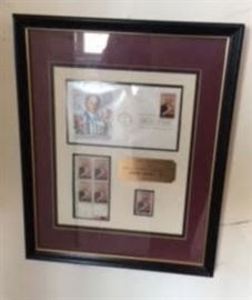 Postage Stamp Memorabilia collection investment. Some unopened. COA provided.