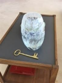 Etched Crystal Vase refrain from Ella's Song written by Dr. Bernice Johnson Reagon and sung by Sweet Honey in the Rock: "We who believe in freedom will not rest until it comes."