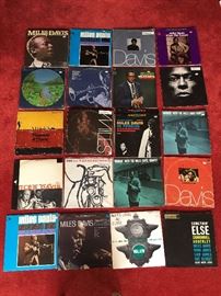 Miles Davis LP's. COA provided. Please come and look at this collection in person. Its INCREDIBLE! *Mr. Lerone Bennett and Miles Davis were BFFs.