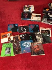 LP's by James Moody. Jazz. Records.