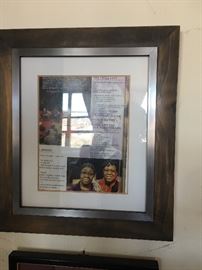 Page from dedication of Johnson Publishing Building.