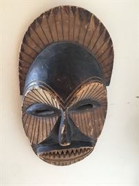 African mask. COA provided.