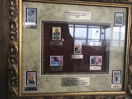 Living Legend Award 2002 to Lerone Bennett Jr from National Professionals Network, Inc