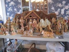 Fontanini manger set