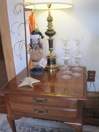 one of two Harden end tables