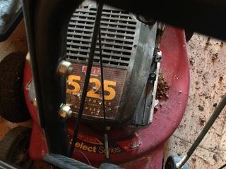 close up Lawn mower