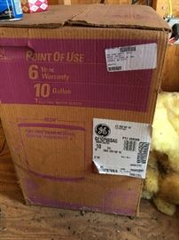 G.E. 10 gallon electric water heater (new in box)
