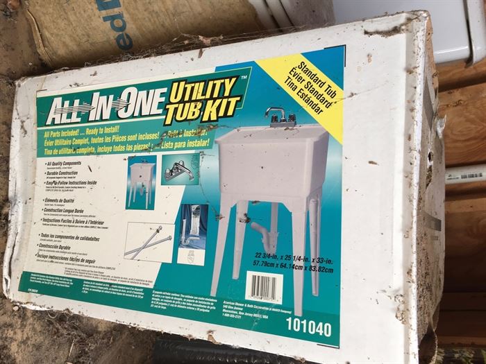 Utility Tub 'kit' (new in box)