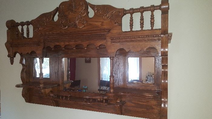 Owner Does Wonderful Wood Working Projects Like This Wall Shelf