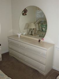 modern dresser with mirror 