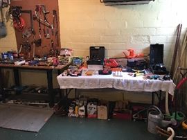 Tools, lawn and garden items