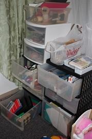 Assorted Storage and Contents