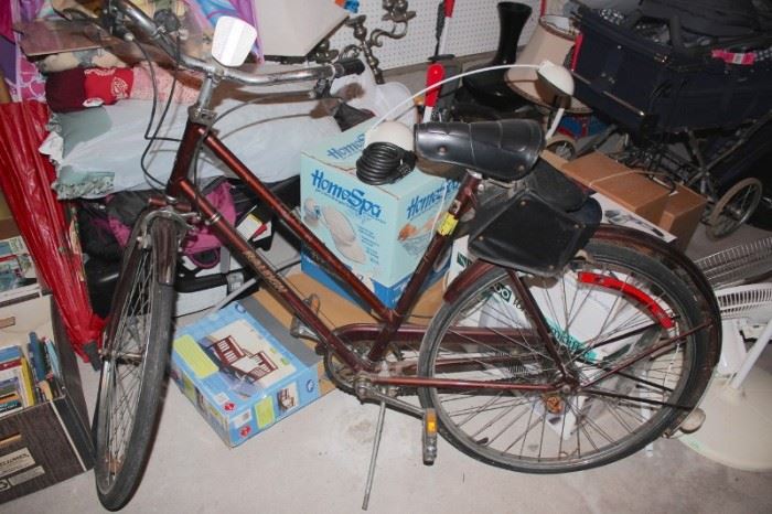 Bicycle and Garage Items