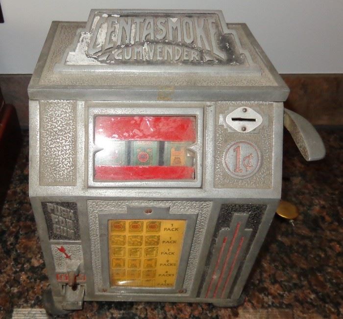 Centasmoke GumVender trade stimulator  ca. 1930s