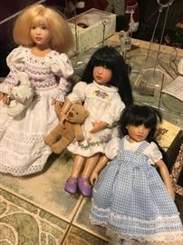 KISH & COMPANY DOLLS (ALL BUT ONE HAS SOLD)