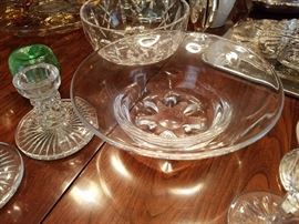 Orrefors, Waterford, Lalique